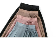 Elenvé Pleated Chiffon Pants