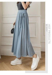 Elenvé Pleated Chiffon Pants