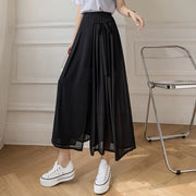 Elenvé Pleated Chiffon Pants