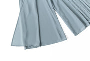 Elenvé Pleated Chiffon Pants