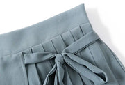 Elenvé Pleated Chiffon Pants