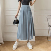 Elenvé Pleated Chiffon Pants