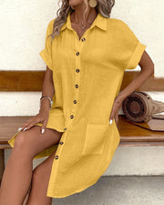 Elenvé Vintage Linen Dress