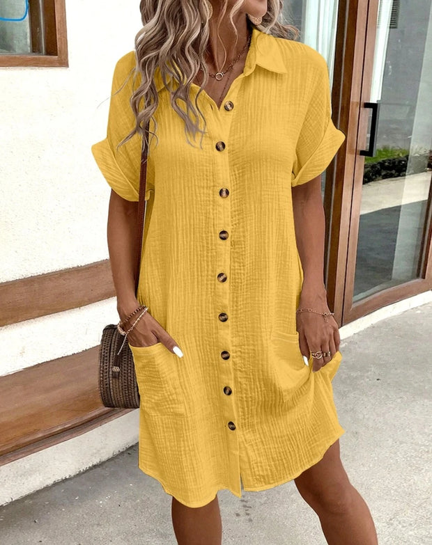 Elenvé Vintage Linen Dress