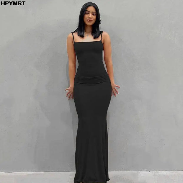 Elenvé Satin Slip Dress