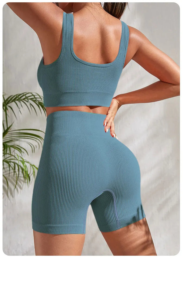 Elenvé Active Ribbed Set