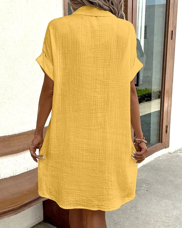 Elenvé Vintage Linen Dress