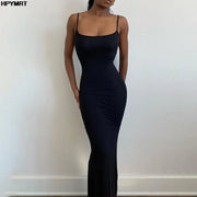 Elenvé Satin Slip Dress
