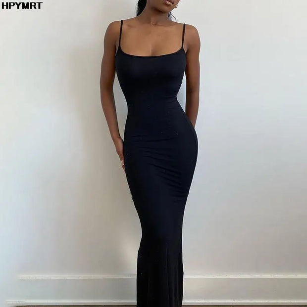 Elenvé Satin Slip Dress