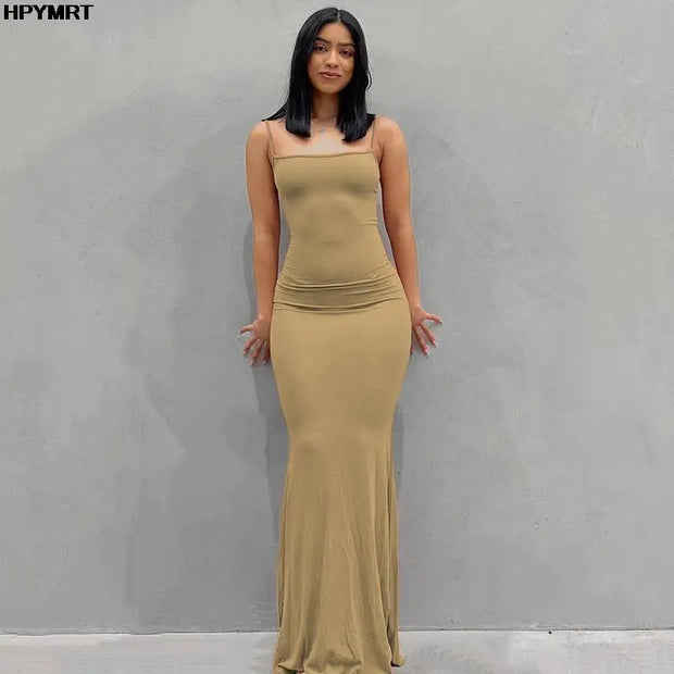 Elenvé Satin Slip Dress