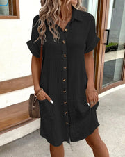Elenvé Vintage Linen Dress