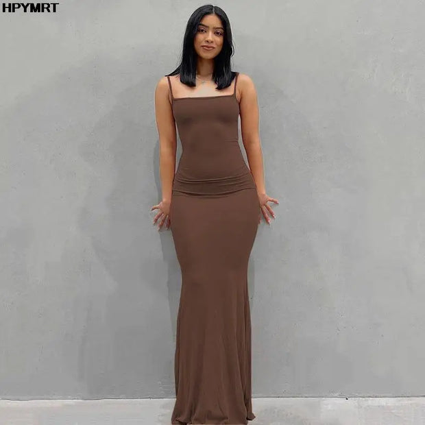 Elenvé Satin Slip Dress