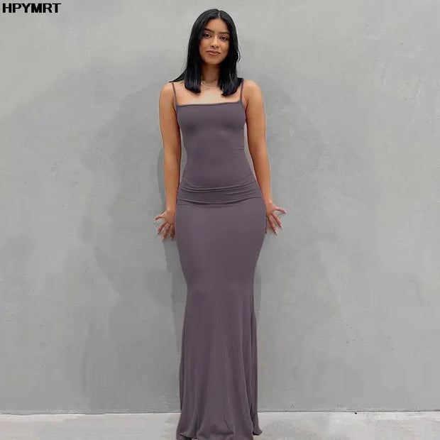 Elenvé Satin Slip Dress