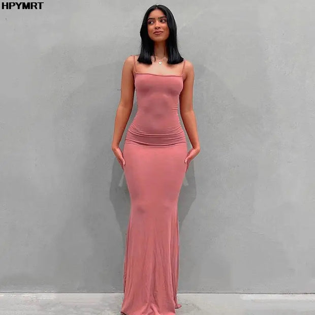 Elenvé Satin Slip Dress